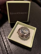 (Green Amethyst) Ring - Size 6 Euc - Ross Simons Sterling Silver Prasiolite