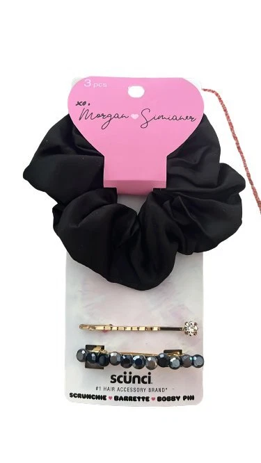 Juego de prendedores Scunci Morgan + Simianer Scrunchie Barrette Bobby Foto 1 de 1