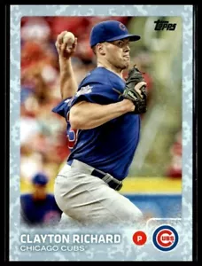 2015 Topps Update US391 Clayton Richard Chicago Cubs Snow Camo 15/99 - Picture 1 of 2