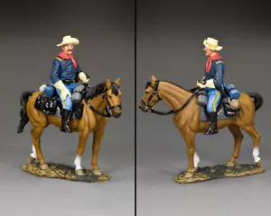 KING & COUNTRY THE REAL WEST TRW171 U.S. CAVALRY OFFICER - Picture 1 of 1