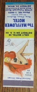 PIN-UP GIRLIE 1954: MAYFLOWER MOTEL (DETROIT, MICHIGAN) -F17 - Imagen 1 de 1