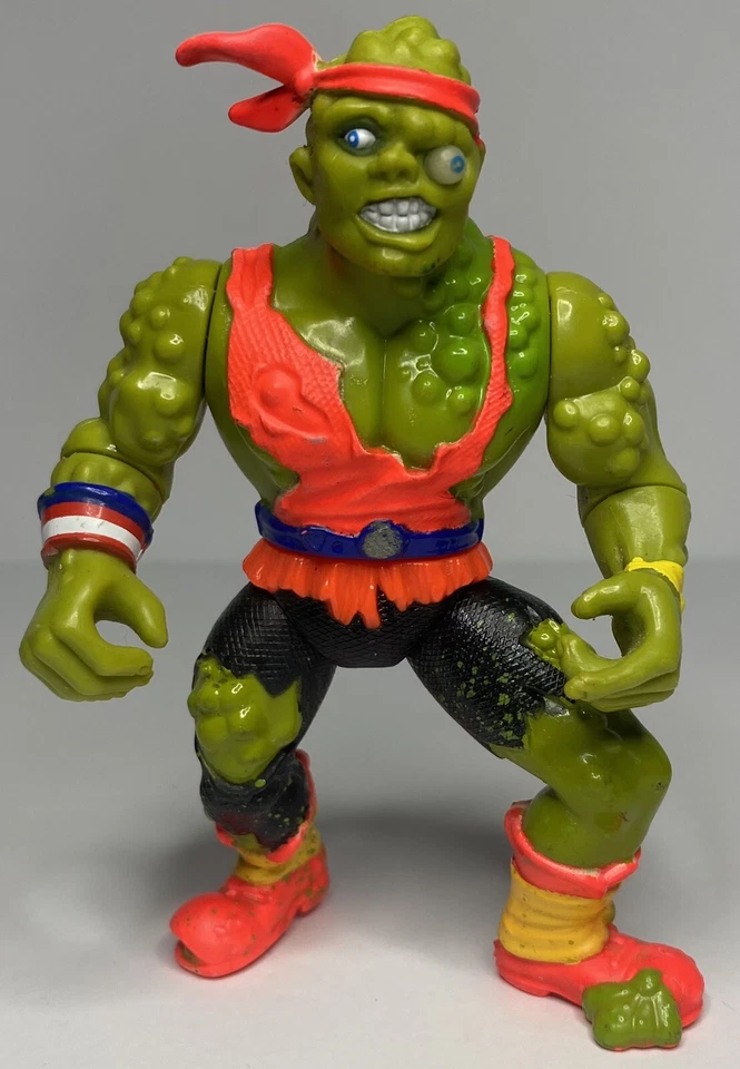 Toxic Avengers Toxie (Figura de acción Playmates 1991, Toxic Crusaders) canadiense Foto 1 de 4