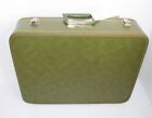 Valise à bagages vintage Worcester T&S Rochdale étui rigide solide 21 x 16 x 6 pouces