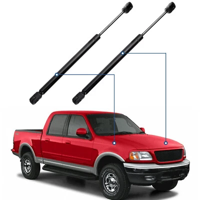 For 1997-2003 Ford F-150 F-250 Qty 2 Front Hood Lift Supports Shocks Struts Foto 1 de 4