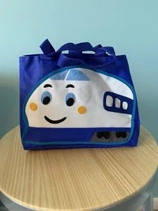 Neu ohne Etikett Kinder blau Zug Figur Handtasche/Tasche - Bild 1 von 4