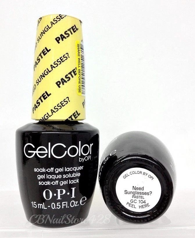 OPI Gelcolor - Esmalte de uñas en gel remojo 0,5 oz/15 ml - ¡Serie 1! - ENVÍO RÁPIDO Foto 1 de 1