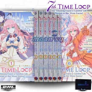 7th Time Loop Vol 1-7 Manga English Full Set Comic Books New by Hinoki Kino - Picture 1 of 8