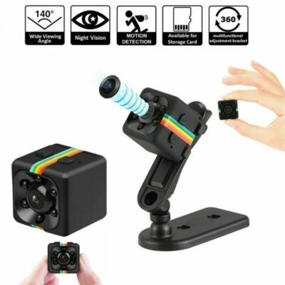 TELECAMERA SPIA MICROCAMERA INFRAROSSI FULL HD NASCOSTA MICRO NOTTURNA MINI SQ11 - Immagine 1 di 4