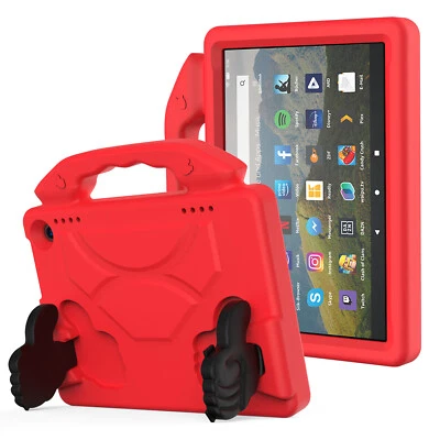 Funda protectora de silicona apta para niños a prueba de golpes para Amazon Fire HD 8 Fire HD 8 Plus Foto 1 de 4