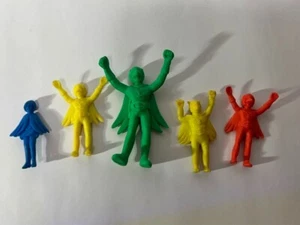 Gatchaman figure keshi mini doll Lot 5 set tatsunoko pro retro anime Japan m609 - Picture 1 of 11