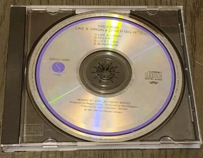 MADONNA Like A Virgin & Other Big Hits Japan Exclusive CD 28XD 455 CD Only NM - Image 1 of 2