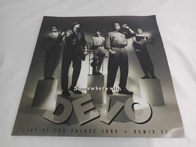 Somewhere with Devo Live At The Palace 1988 + Remix Set Vinyl Record LP MVD4667 - Image 1 of 4
