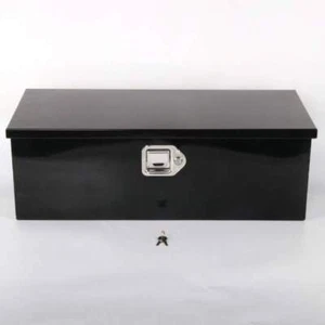 SELL Tool Box Black, size 30"*13"*10", single lock, double chain, aluminum #GO - Picture 1 of 5