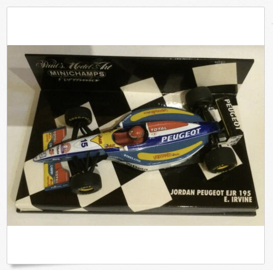 Jordan Peugeot EJR 195 - E. Irvine - Minichamps 1:43 - Formel 1 in OVP - Bild 1 von 1