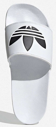 NUOVO Adidas FU8297 Adilette Lite Cloud bianco scarpe sandalo slide uomo US 13 D
