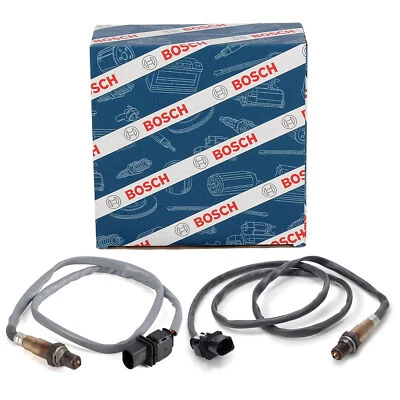 2x BOSCH VOR Kat Lambdasonde für BMW E82/88 E90-93 E60 E61 F10 F11 X1 X3 N52 N53 - Bild 1 von 3