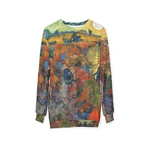 Vincent Van Gogh Herren / Unisex Sweatshirt Vineyard River At Arles Harvest AOP - Bild 1 von 19