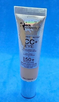 it Cosmetics CC+ Augenfarbe korrigierende Creme LSF 50 FAIR 0,33oz (siehe Details) - Bild 1 von 2