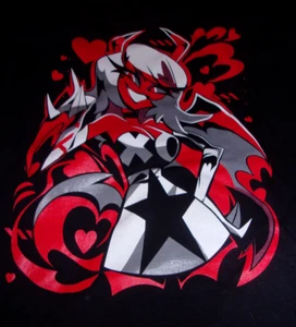 Verosika Helluva Boss Valentines Limited Edition Adult Unisex Small T-Shirt - Picture 1 of 3