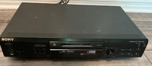 Sony MDS-JE520 MiniDisc Deck Recorder Player AS-IS PARTS/Repair Powers On - Picture 1 of 6
