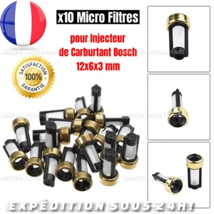 x10 MICRO FILTRE INJECTEUR CARBURANT COMPATIBLE✅PEUGEOT CITROEN RENAULT DS DACIA - Imagen 1 de 6