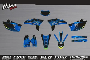 Juego de gráficos para Yamaha WR 450 F 2012 2013 2014 2015 pegatinas decoración diseño Motard - Imagen 1 de 3
