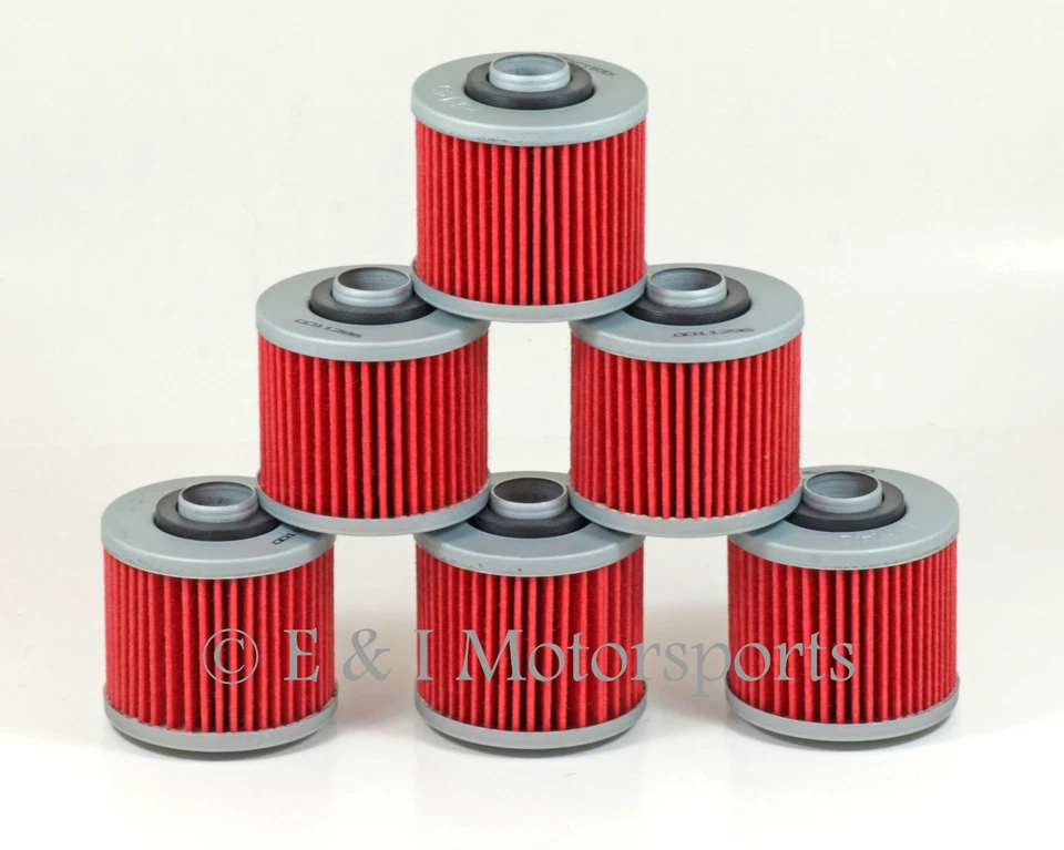 Yamaha Virago 250 XV250 XV 2006-2007 ***paquete de 6*** filtro de aceite Foto 1 de 1