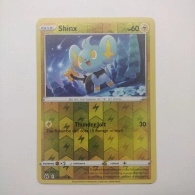 Reverse Holo Shinx  040/159 Crown Zenith Pokemon - Same Day Shipping! - Image 1 of 2