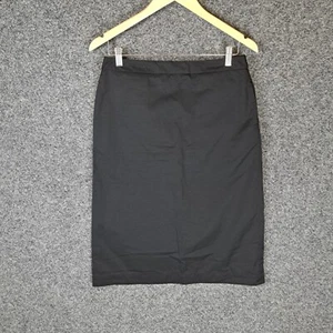 David Lawrence Womens Skirt Size 10 Black Pockets - Picture 1 of 11