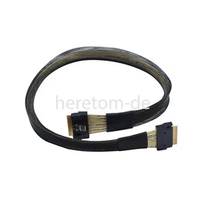 PCI-E Slimline SAS 4.0 SFF-8654 8i 74pin Host zu SFF-8654 74Pin Slim SAS Kabel - Bild 1 von 10