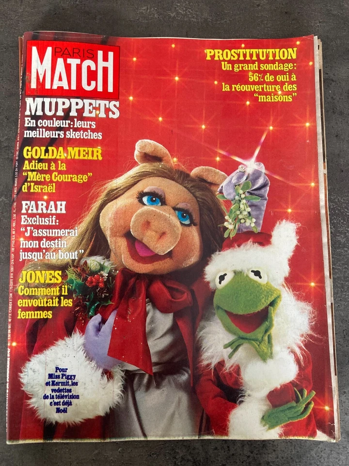 PARIS MATCH N°1543 22/12/1978 Muppets Show Jacques Mesrine Farah  F43 - Photo 1/1