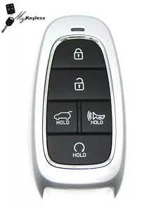 Single OEM Hyundi Keyless Entry Smarktey Remote Transmitter Used TQ8-FOB-4F27 - Foto 1 di 2