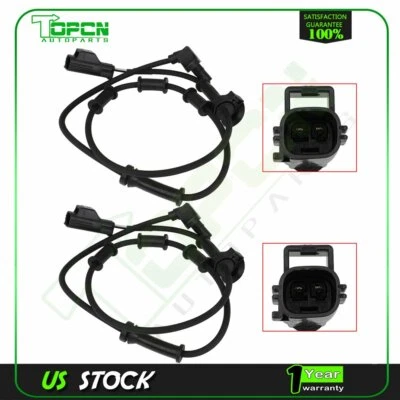 Par de 2 sensores de velocidad ABS delanteros izquierdo o derecho para Dodge Ram 1500 2002-2005 SRT-10 Foto 1 de 4