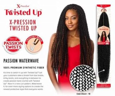 #1B, 24”, trenza caja mariposa, X-Pression Foto 1 de 2