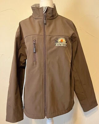 Colorado Farm Show Volunteer Jacket Brown XL Greeley Colorado - Image 1 of 4