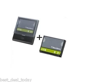 OEM Blackberry D-X1 Battery+Spare Charger For Bold 9650 - Photo 1 sur 2