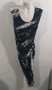 Wayne Cooper Jersey Draped Cocktail Dress Sz XS - Picture 1 of 5