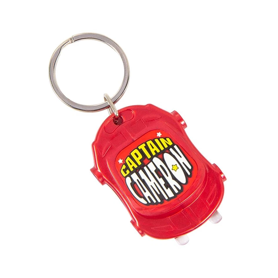 History & Heraldry Personalised Keyring Twin Turbo Torch (Cameron) - Image 1 of 1