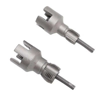 2 Pcs Pipe Internal And External Threading Tool 1/2 Inch And 3/4 Inch☚ - Image 1 of 4