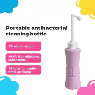 500ml Large Capacity Female Washer Irrigator  Travel Use - Image 1 of 4