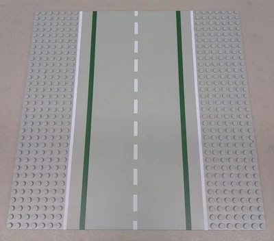 LEGO Gris Claro 32x32 Placa Base de Carretera Recta Usado en Excelente Condición Carril de Bicicleta 6312 6393 2358p04 Foto 1 de 4