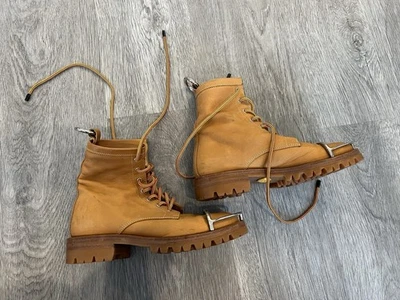 Botas de Combate Alexander Wang Lyndon Trigo - Talla 37/ EE. UU. 7 Foto 1 de 4