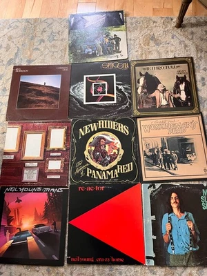 Classc Albms-also sold seprtly) Neil Yng, James Tayl, New Rdrs, Jethro T, Van Mo - Image 1 of 4