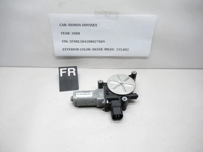 2005-2010 Honda Odyssey Front Right Side Window Motor 72210-SHJ-A020-M1 OEM Foto 1 de 4