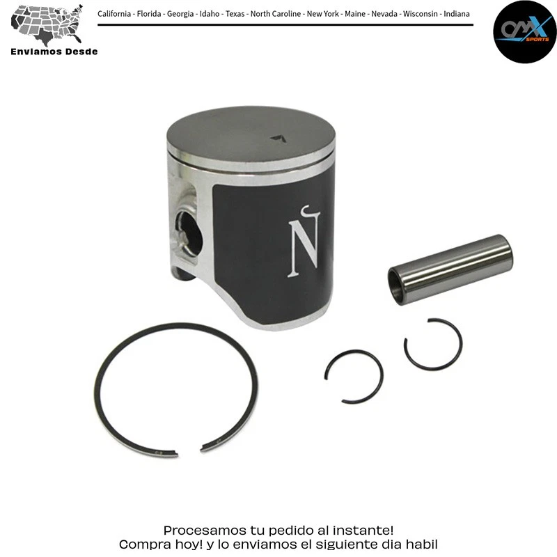 KIT PISTÓN TAPA ABOVEDADA 53.94/STD 8.6:1 Gas-Gas Honda Husqvarna Yamaha EC 125 Foto 1 de 1