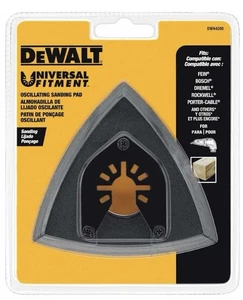 Dewalt Universal Oscillating Sander, Multi Tool Sanding Sandpaper Pad Black New! - Picture 1 of 5