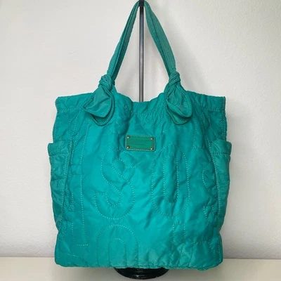 Bolso de Mano Marc by Marc Jacobs Suministro Estándar Ropa de Trabajo Azul Turquesa Cartera Foto 1 de 4