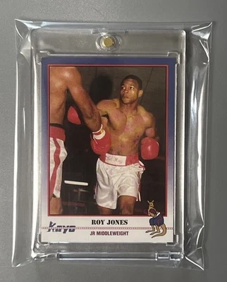 ROY JONES JR 💎ALL TIME GREAT/HOF. ✨ROOKIE✨CARD!!! 1991 KAYO - Image 1 of 2