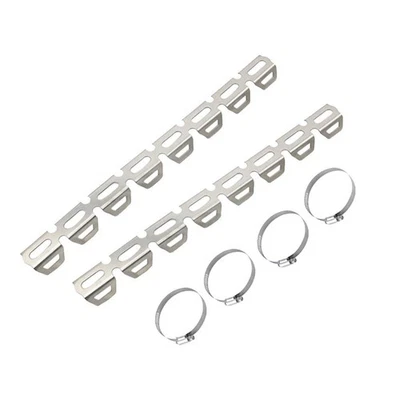 304 Stainless Steel Exhaust Muffler Pipe Heat Shield Guard for BMW R1200 F700 GS - Image 1 of 4