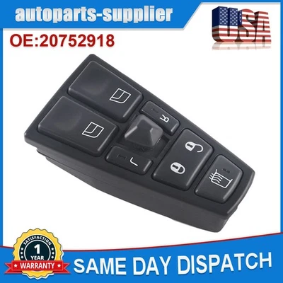 Interruptor de ventana de control Power Master para camión Volvo FH12 FH13 FM VNL 20752918 Foto 1 de 4